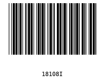 Barra Código, Code 39 18108