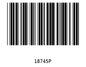 Barra Código, Code 39 18745
