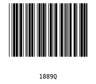 Barra Código, Code 39 1889