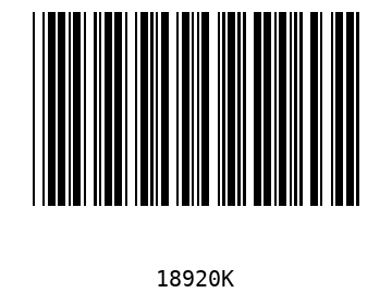 Barra Código, Code 39 18920