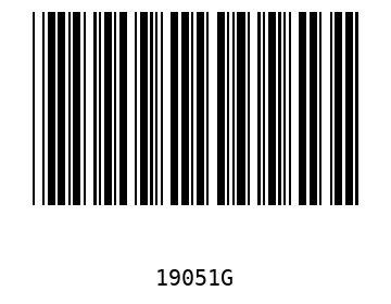 Barra Código, Code 39 19051