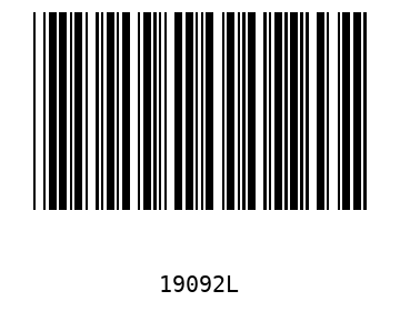 Barra Código, Code 39 19092