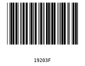 Barra Código, Code 39 19203
