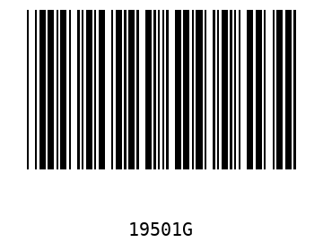 Barra Código, Code 39 19501