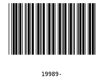 Barra Código, Code 39 19989
