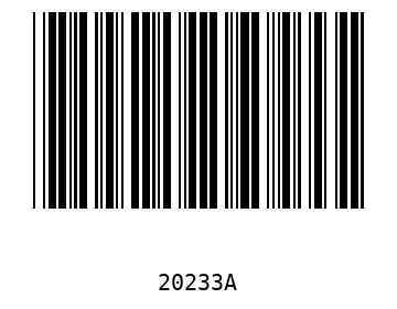 Barra Código, Code 39 20233