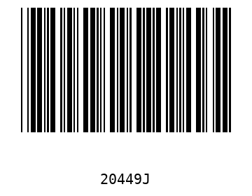 Barra Código, Code 39 20449