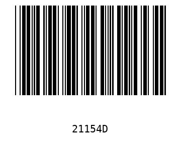 Barra Código, Code 39 21154