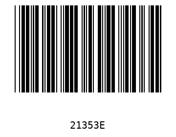 Barra Código, Code 39 21353
