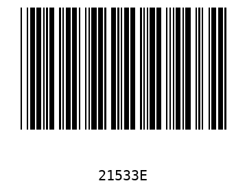 Barra Código, Code 39 21533