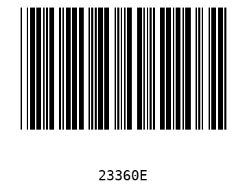 Barra Código, Code 39 23360