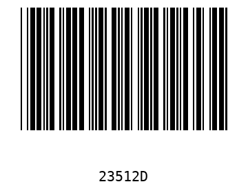 Barra Código, Code 39 23512