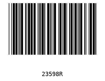 Barra Código, Code 39 23598