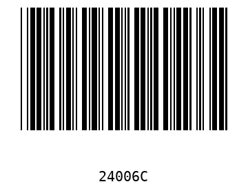 Barra Código, Code 39 24006
