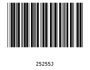 Barra Código, Code 39 25255
