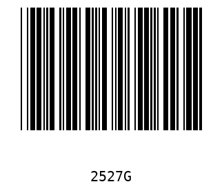 Barra Código, Code 39 2527