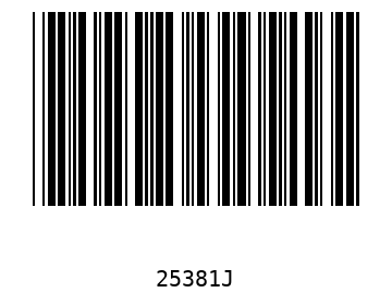 Barra Código, Code 39 25381