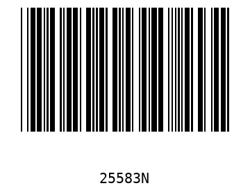 Barra Código, Code 39 25583