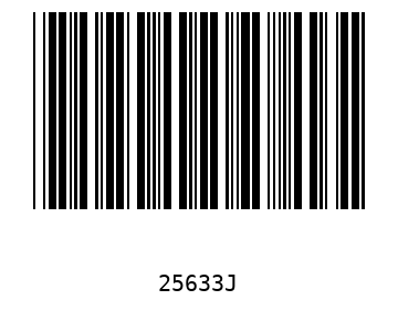 Barra Código, Code 39 25633