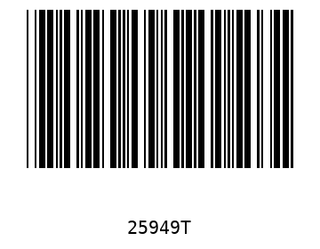 Barra Código, Code 39 25949