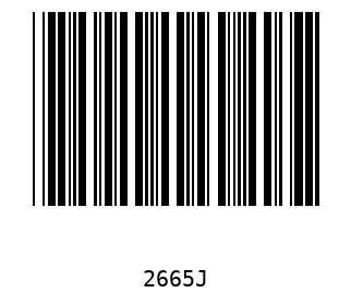 Barra Código, Code 39 2665