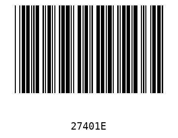 Barra Código, Code 39 27401