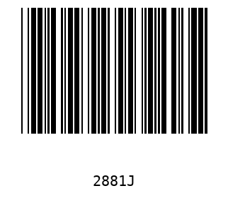 Barra Código, Code 39 2881