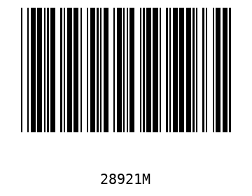 Barra Código, Code 39 28921