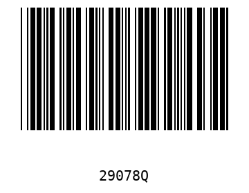 Barra Código, Code 39 29078