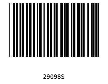 Barra Código, Code 39 29098