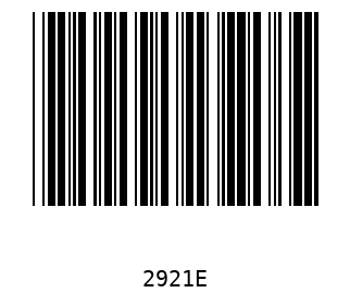 Barra Código, Code 39 2921
