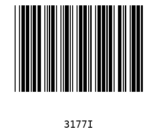 Barra Código, Code 39 3177