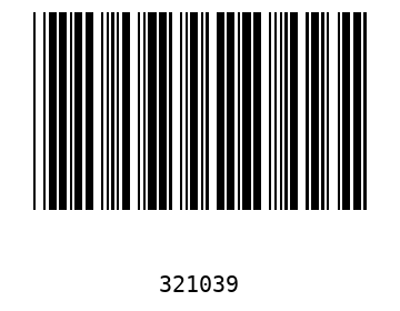Barra Código, Code 39 32103