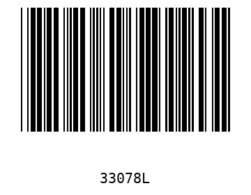 Barra Código, Code 39 33078