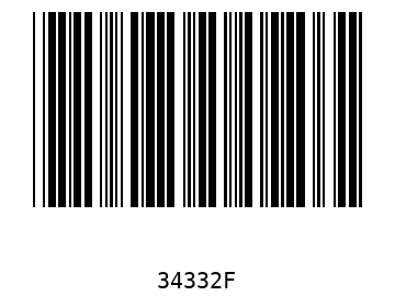 Barra Código, Code 39 34332