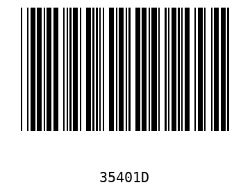 Barra Código, Code 39 35401
