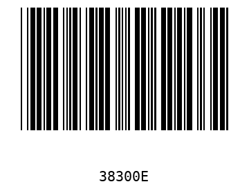 Barra Código, Code 39 38300