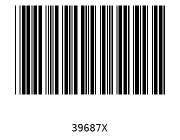 Barra Código, Code 39 39687