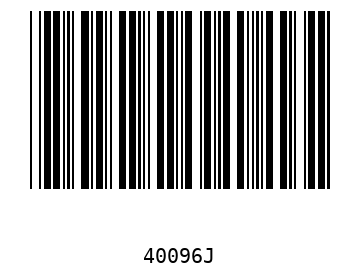 Barra Código, Code 39 40096