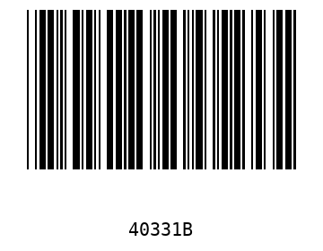 Barra Código, Code 39 40331