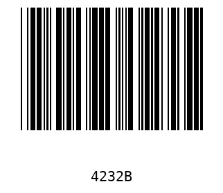 Barra Código, Code 39 4232