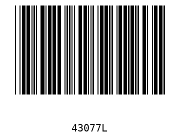 Barra Código, Code 39 43077