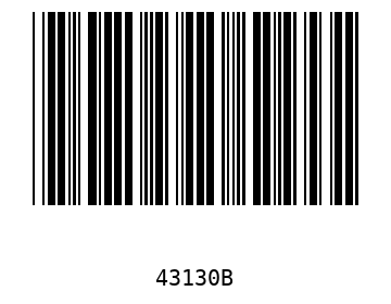 Barra Código, Code 39 43130