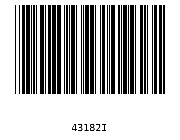 Barra Código, Code 39 43182