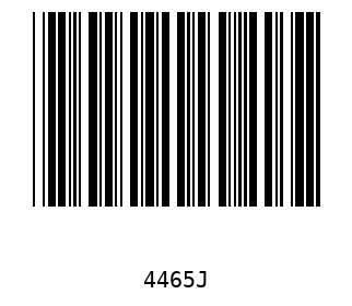 Barra Código, Code 39 4465