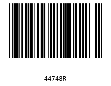 Barra Código, Code 39 44748