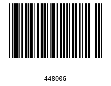 Barra Código, Code 39 44800