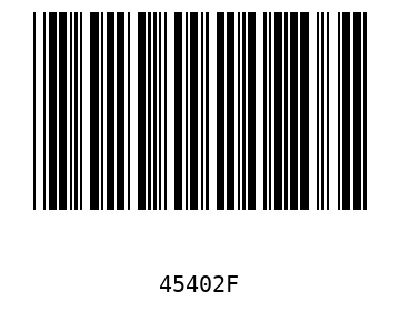 Barra Código, Code 39 45402