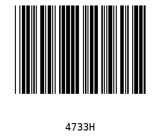 Barra Código, Code 39 4733