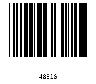 Barra Código, Code 39 4831